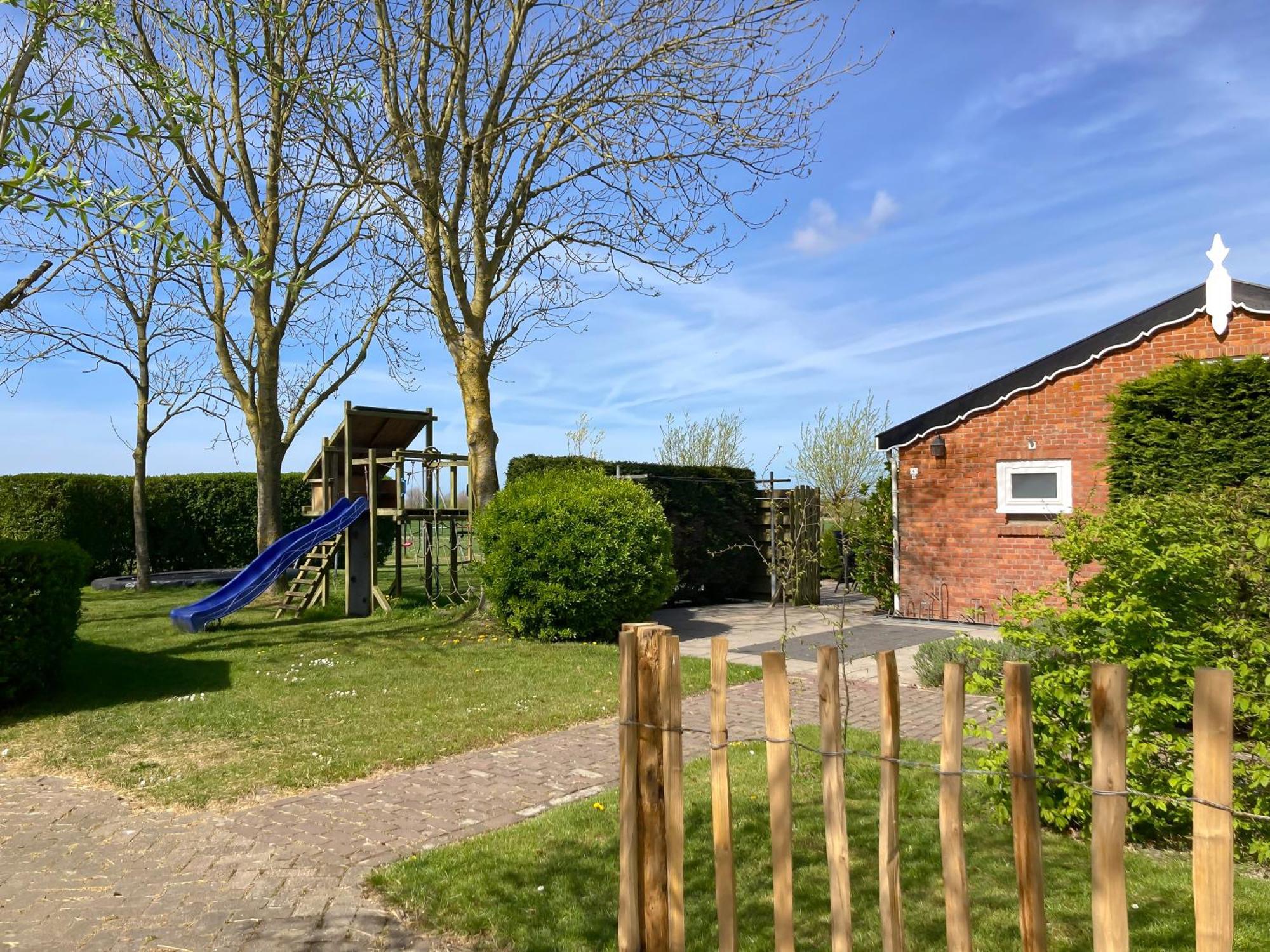Landelijk Gelegen Vakantiebungalow Ok19 Oostkapelle Exterior foto